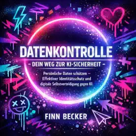 Cover des Hörbuchs „Datenkontrolle - Dein Weg zur KI-Sicherheit“ von Finn Becker – Kategorie KI & Zukunft