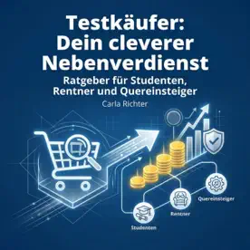 Cover des Hörbuchs „Testkäufer - Dein cleverer Nebenverdienst“ von Carla Richter – Kategorie Sachbuch & Wirtschaft