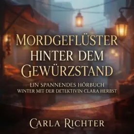 Cover des Hörbuchs „Mordgeflüster hinter dem Gewürzstand“ von Carla Richter – Kategorie Krimi & Thriller
