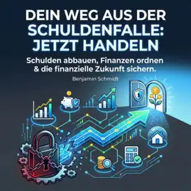 Cover des Hörbuchs „Dein Weg aus der Schuldenfalle - Jetzt handeln“ von Benjamin Schmidt – Kategorie Sachbuch & Wirtschaft