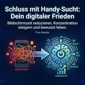 Cover des Hörbuchs „Schluss mit Handy Sucht - Dein digitaler Frieden“ von Finn Becker – Kategorie Gesundheit & Wohlbefinden