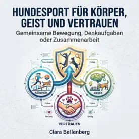 Cover des Hörbuchs „Hundesport für Körper, Geist und Vertrauen“ von Clara Bellenberg – Kategorie Hunde & Katzen