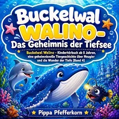 Cover des Hörbuchs „Buckelwal Walino - Das Geheimnis der Tiefsee“ von Pippa Pfefferkorn – Kategorie Kinder & Jugend