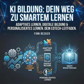 Cover des Hörbuchs „KI Bildung - Dein Weg zu smartem Lernen“ von Finn Becker – Kategorie KI & Zukunft