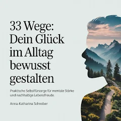 Cover des Hörbuchs „33 Wege - Dein Glück im Alltag bewusst gestalten“ von Anna-Katharina Schreiber – Kategorie Gesundheit & Wohlbefinden