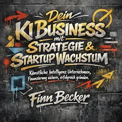 Cover des Hörbuchs „Dein KI Business - Strategie & Startup Wachstum“ von Finn Becker – Kategorie KI & Zukunft