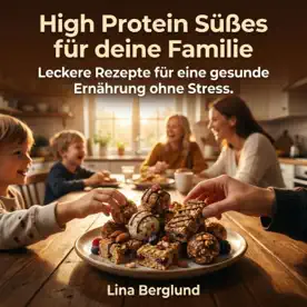 Cover des Hörbuchs „High Protein Süßes für deine Familie“ von Lina Berglund – Kategorie Familie & Mama's