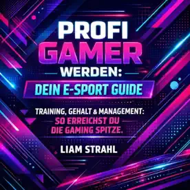 Cover des Hörbuchs „Profi Gamer werden - Dein E-Sport Guide“ von Liam Strahl – Kategorie Sachbuch & Wirtschaft