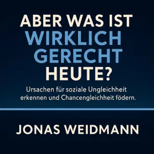Cover des Hörbuchs „Aber was ist wirklich gerecht heute?“ von Jonas Weidmann – Kategorie Sachbuch & Wirtschaft