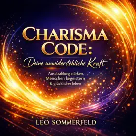 Cover des Hörbuchs „Charisma Code - Deine unwiderstehliche Kraft“ von Leo Sommerfeld – Kategorie Gesundheit & Wohlbefinden