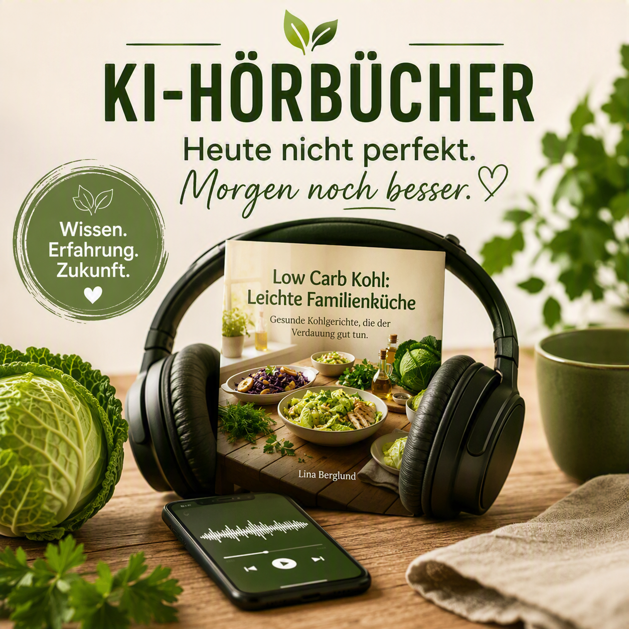 Beitragsbild zum Artikel „KI-Hörbücher 2026: Warum ich überzeugt dabei bin“ zum Thema Tipps & Listen