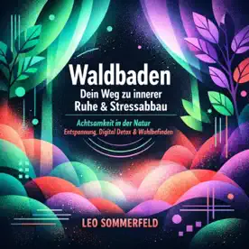Cover des Hörbuchs „Waldbaden - Dein Weg zu innerer Ruhe & Stressabbau“ von Leo Sommerfeld – Kategorie Gesundheit & Wohlbefinden
